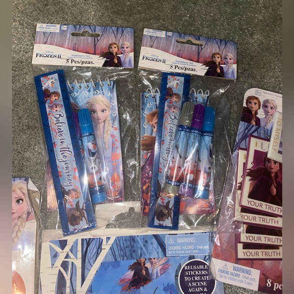 Disney Frozen Celebration birthday party Kit with Blue and Purple Accents